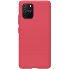 Funda Dura Plastico Rigida Carcasa Mate M01 para Samsung Galaxy S10 Lite Rojo