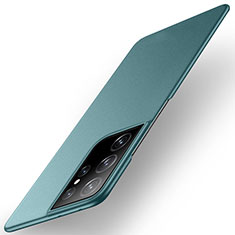 Funda Dura Plastico Rigida Carcasa Mate M01 para Samsung Galaxy S21 Ultra 5G Verde