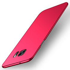 Funda Dura Plastico Rigida Carcasa Mate M01 para Samsung Galaxy S7 Edge G935F Rojo
