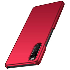 Funda Dura Plastico Rigida Carcasa Mate M01 para Sony Xperia 10 II Rojo