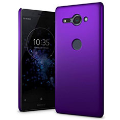 Funda Dura Plastico Rigida Carcasa Mate M01 para Sony Xperia XZ2 Compact Morado