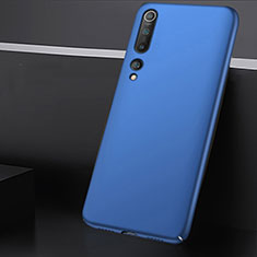 Funda Dura Plastico Rigida Carcasa Mate M01 para Xiaomi Mi 10 Azul