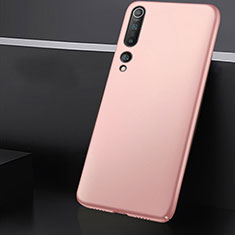Funda Dura Plastico Rigida Carcasa Mate M01 para Xiaomi Mi 10 Oro Rosa