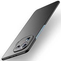 Funda Dura Plastico Rigida Carcasa Mate M01 para Xiaomi Mi 11 Pro 5G Negro