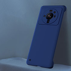 Funda Dura Plastico Rigida Carcasa Mate M01 para Xiaomi Mi 12S Ultra 5G Azul