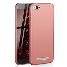 Funda Dura Plastico Rigida Carcasa Mate M01 para Xiaomi Mi 4i Oro Rosa