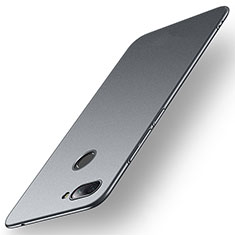 Funda Dura Plastico Rigida Carcasa Mate M01 para Xiaomi Mi 8 Lite Gris