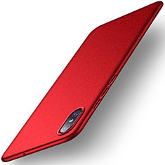 Funda Dura Plastico Rigida Carcasa Mate M01 para Xiaomi Mi 8 Pro Global Version Rojo