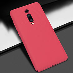 Funda Dura Plastico Rigida Carcasa Mate M01 para Xiaomi Mi 9T Rojo