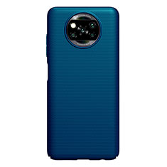 Funda Dura Plastico Rigida Carcasa Mate M01 para Xiaomi Poco X3 NFC Azul