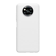 Funda Dura Plastico Rigida Carcasa Mate M01 para Xiaomi Poco X3 NFC Blanco