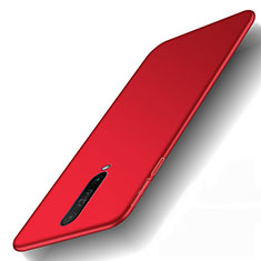 Funda Dura Plastico Rigida Carcasa Mate M01 para Xiaomi Redmi K30 4G Rojo