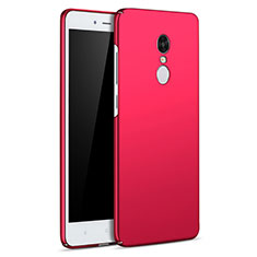 Funda Dura Plastico Rigida Carcasa Mate M01 para Xiaomi Redmi Note 4X Rojo