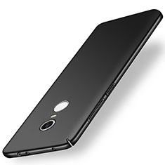 Funda Dura Plastico Rigida Carcasa Mate M01 para Xiaomi Redmi Note 5 Indian Version Negro