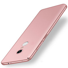 Funda Dura Plastico Rigida Carcasa Mate M01 para Xiaomi Redmi Note 5 Indian Version Oro Rosa