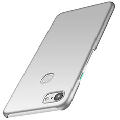 Funda Dura Plastico Rigida Carcasa Mate M02 para Google Pixel 3 Plata