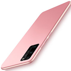 Funda Dura Plastico Rigida Carcasa Mate M02 para Huawei Honor 30 Pro+ Plus Oro Rosa