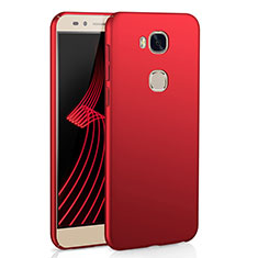 Funda Dura Plastico Rigida Carcasa Mate M02 para Huawei Honor 5X Rojo