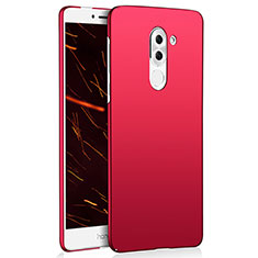 Funda Dura Plastico Rigida Carcasa Mate M02 para Huawei Honor 6X Pro Rojo