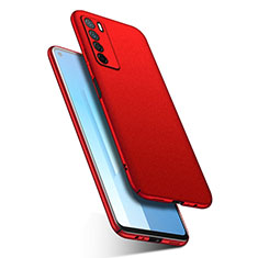 Funda Dura Plastico Rigida Carcasa Mate M02 para Huawei Honor Play4 5G Rojo