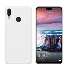 Funda Dura Plastico Rigida Carcasa Mate M02 para Huawei Y9 (2019) Blanco