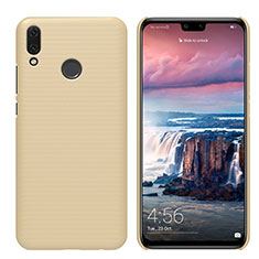 Funda Dura Plastico Rigida Carcasa Mate M02 para Huawei Y9 (2019) Oro