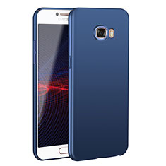 Funda Dura Plastico Rigida Carcasa Mate M02 para Samsung Galaxy C7 SM-C7000 Azul