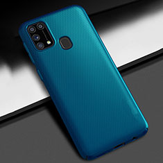 Funda Dura Plastico Rigida Carcasa Mate M02 para Samsung Galaxy M31 Prime Edition Azul