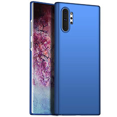 Funda Dura Plastico Rigida Carcasa Mate M02 para Samsung Galaxy Note 10 Plus Azul