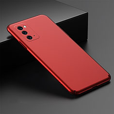 Funda Dura Plastico Rigida Carcasa Mate M02 para Samsung Galaxy Note 20 5G Rojo