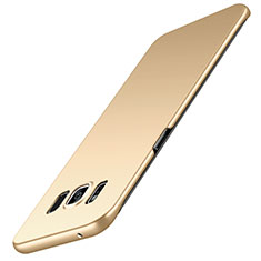 Funda Dura Plastico Rigida Carcasa Mate M02 para Samsung Galaxy S8 Plus Oro