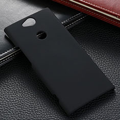 Funda Dura Plastico Rigida Carcasa Mate M02 para Sony Xperia XA2 Plus Negro