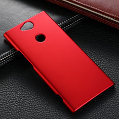 Funda Dura Plastico Rigida Carcasa Mate M02 para Sony Xperia XA2 Rojo