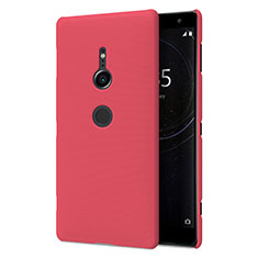 Funda Dura Plastico Rigida Carcasa Mate M02 para Sony Xperia XZ2 Rojo