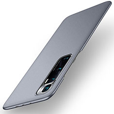Funda Dura Plastico Rigida Carcasa Mate M02 para Xiaomi Mi 10 Ultra Gris