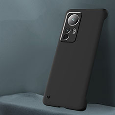 Funda Dura Plastico Rigida Carcasa Mate M02 para Xiaomi Mi 12 5G Negro
