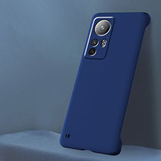 Funda Dura Plastico Rigida Carcasa Mate M02 para Xiaomi Mi 12X 5G Azul