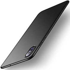 Funda Dura Plastico Rigida Carcasa Mate M02 para Xiaomi Mi 8 Screen Fingerprint Edition Negro