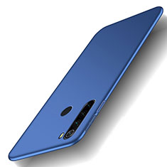 Funda Dura Plastico Rigida Carcasa Mate M02 para Xiaomi Redmi Note 8 Azul