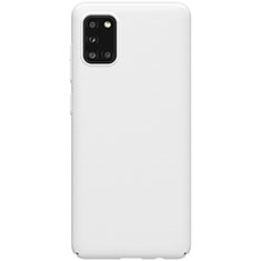 Funda Dura Plastico Rigida Carcasa Mate M03 para Samsung Galaxy A31 Blanco