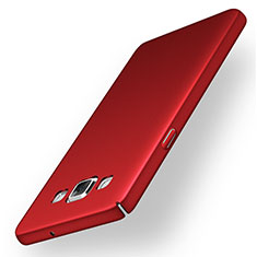 Funda Dura Plastico Rigida Carcasa Mate M03 para Samsung Galaxy A5 SM-500F Rojo