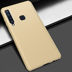 Funda Dura Plastico Rigida Carcasa Mate M03 para Samsung Galaxy A9s Oro