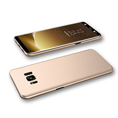 Funda Dura Plastico Rigida Carcasa Mate M03 para Samsung Galaxy S8 Oro
