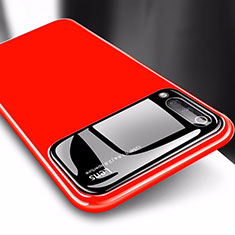 Funda Dura Plastico Rigida Carcasa Mate M03 para Xiaomi CC9e Rojo