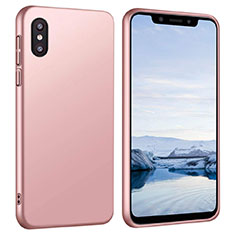 Funda Dura Plastico Rigida Carcasa Mate M03 para Xiaomi Mi 8 Pro Global Version Oro Rosa