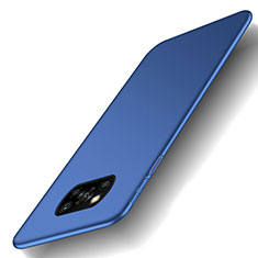 Funda Dura Plastico Rigida Carcasa Mate M03 para Xiaomi Poco X3 Azul