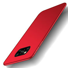 Funda Dura Plastico Rigida Carcasa Mate M03 para Xiaomi Poco X3 NFC Rojo