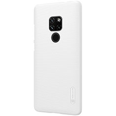 Funda Dura Plastico Rigida Carcasa Mate M04 para Huawei Mate 20 Blanco