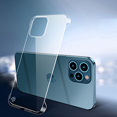 Funda Dura Plastico Rigida Carcasa Mate M05 para Apple iPhone 13 Pro Max Claro
