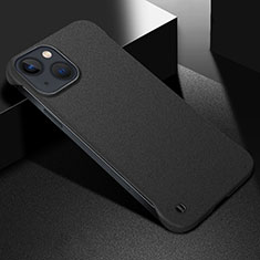 Funda Dura Plastico Rigida Carcasa Mate M05 para Apple iPhone 14 Negro